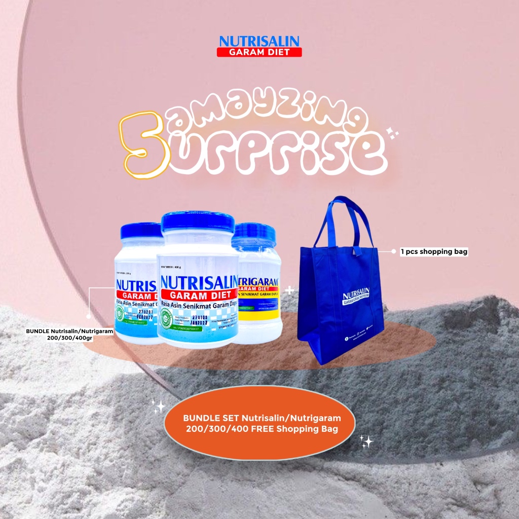 

Set Lengkap Nutrisalin & Nutrigaram