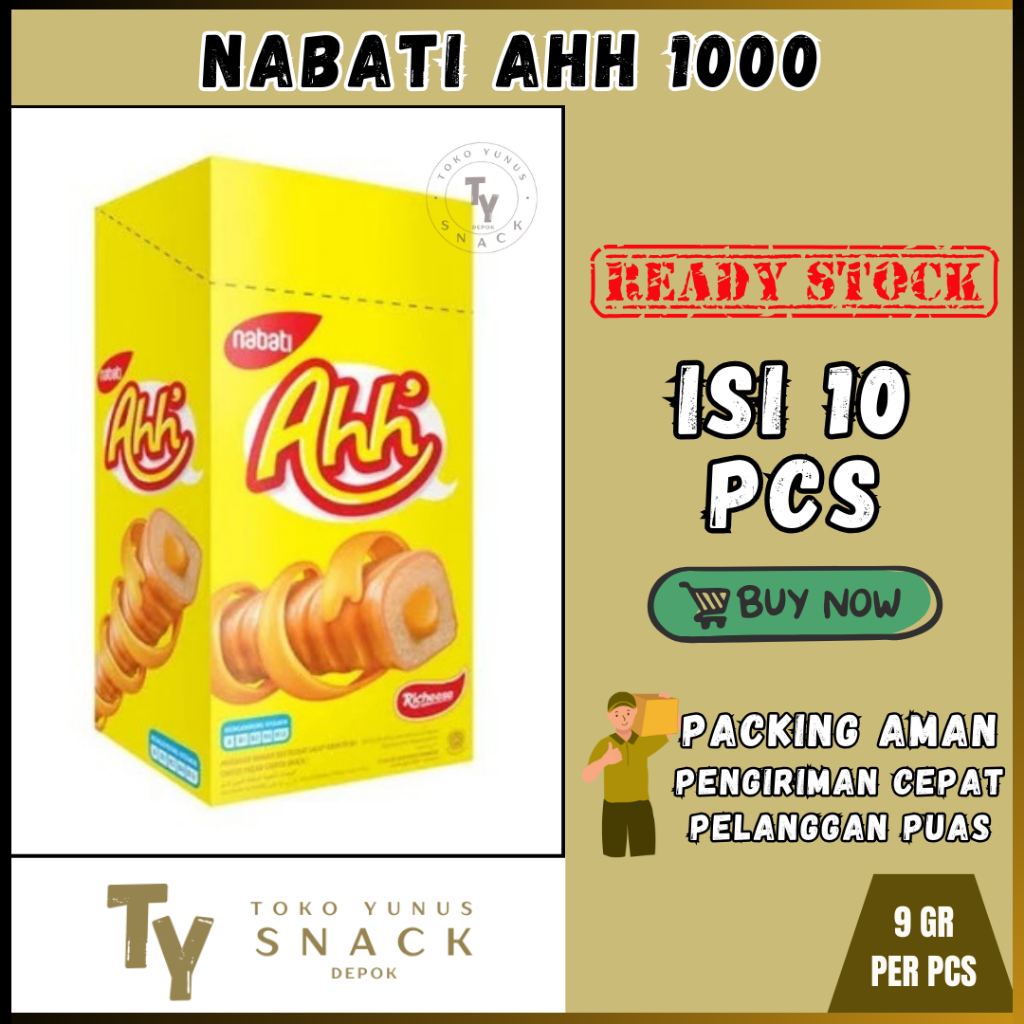 

NABATI AHH 1000 ISI 10 PCS @9GR
