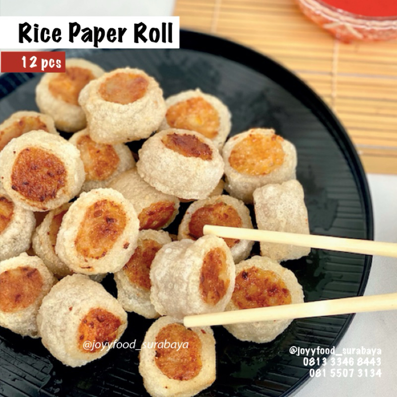 

Rice Paper Roll isi Ayam Udang [FROZEN] isi 12 pcs
