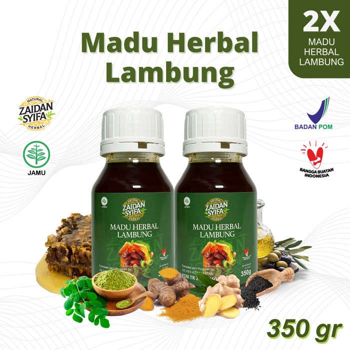 

BUNDLING 2 !! Madu Herbal Lambung Zaidan Syifa Ampuh Atasi Asam Lambung