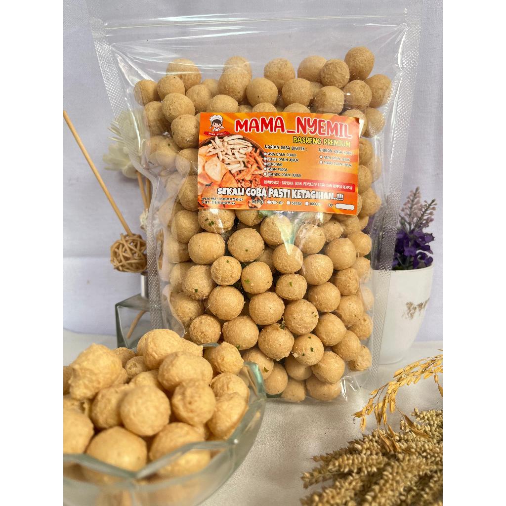 

Tahu bulat mini kering rasa Asin gurih daun jeruk 500gr cemilan enak renyah gurih dan murah
