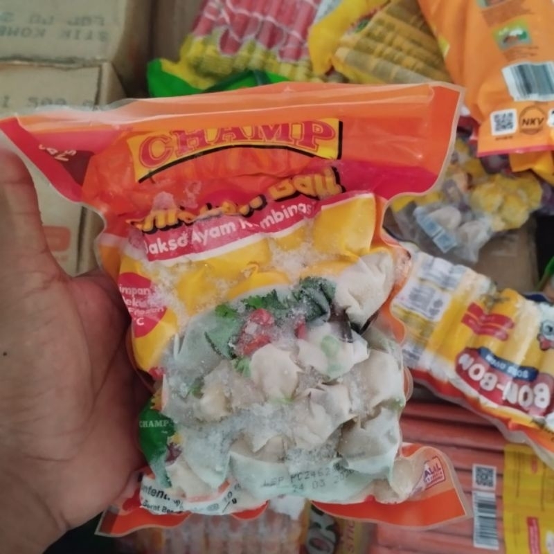 

Champ Bakso Ayam 500gram Sedus