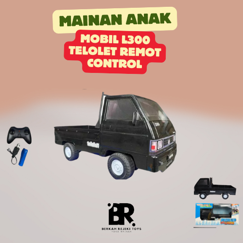 Mainan Mobil Remot Control Pick Up L300 Telolet Viral Murah