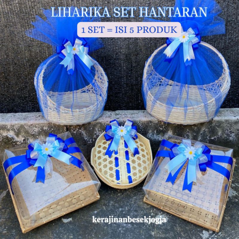 

LIHARIKA SET HANTARAN | hantaran nikah seserahan hampers pernikahan lamaran bingkisan hantaran bingkisan oleh oleh manten