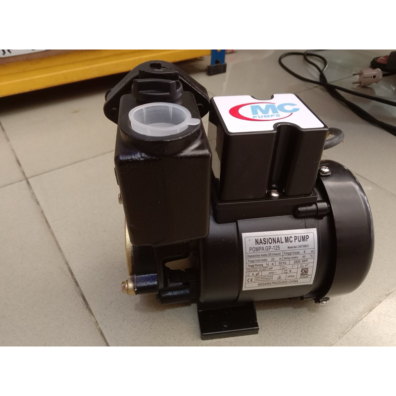 Pompa Air nasional MC GP-125 ,Pompa air listrik sumur dangkal