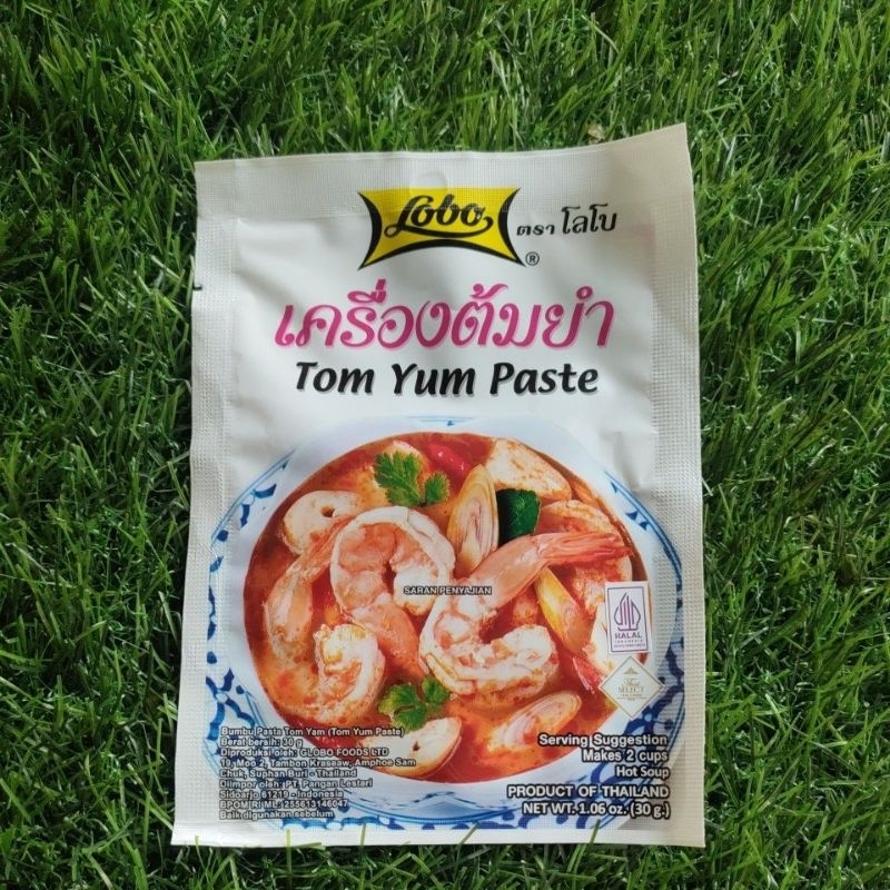 

Lobo Tom Yum Paste/Bumbu pasta Tom Yum/30gr