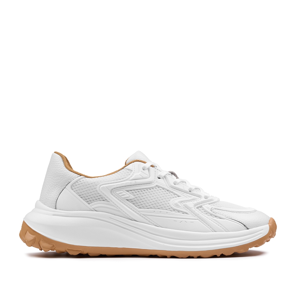 Prabu - Pradana White Sepatu Kulit Sneakers Pria