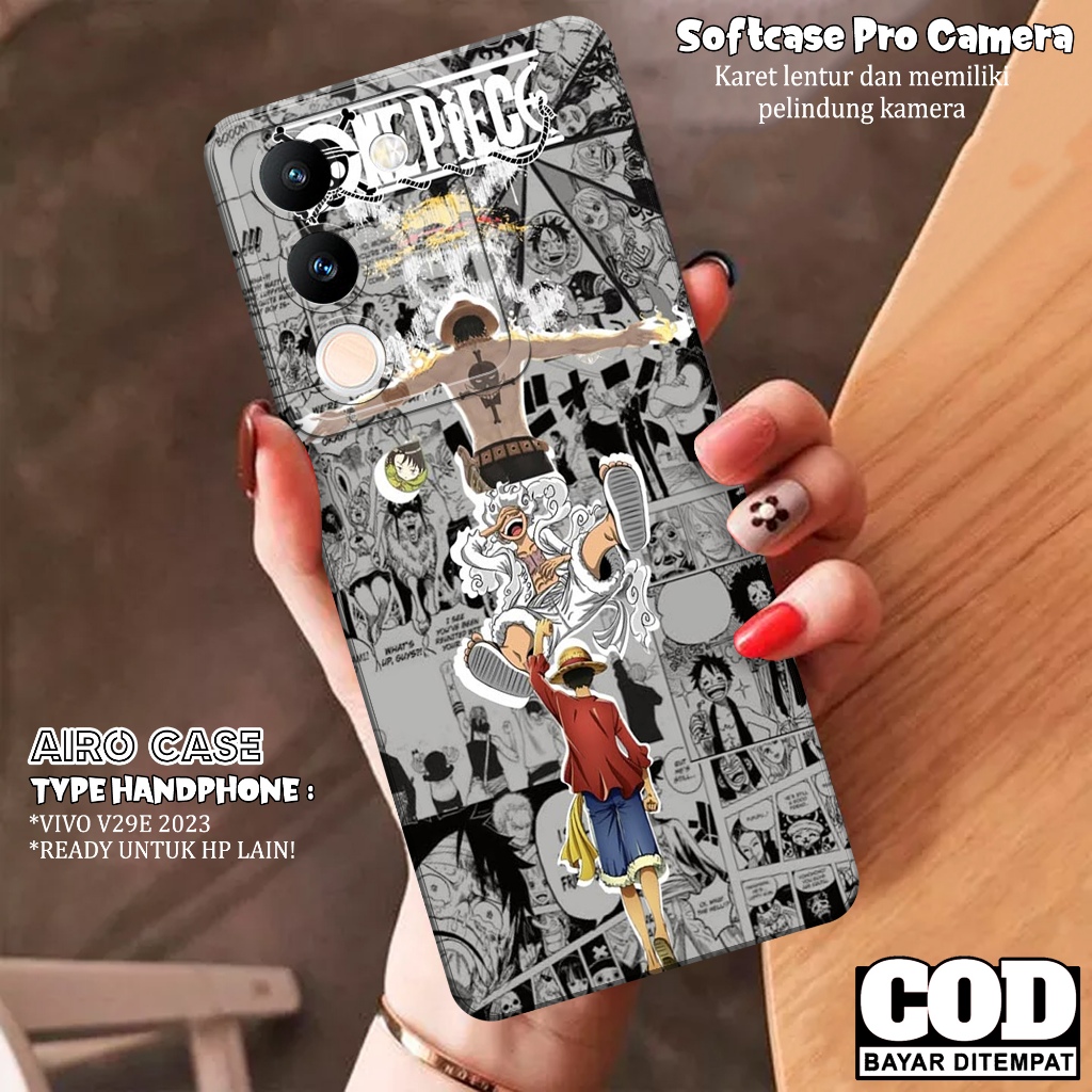Softcase VIVO V29E 5G 2023 Terbaru Case VIVO V29E 5G Terbaru Fashion Case ANIME Casing VIVO V29E 5G 