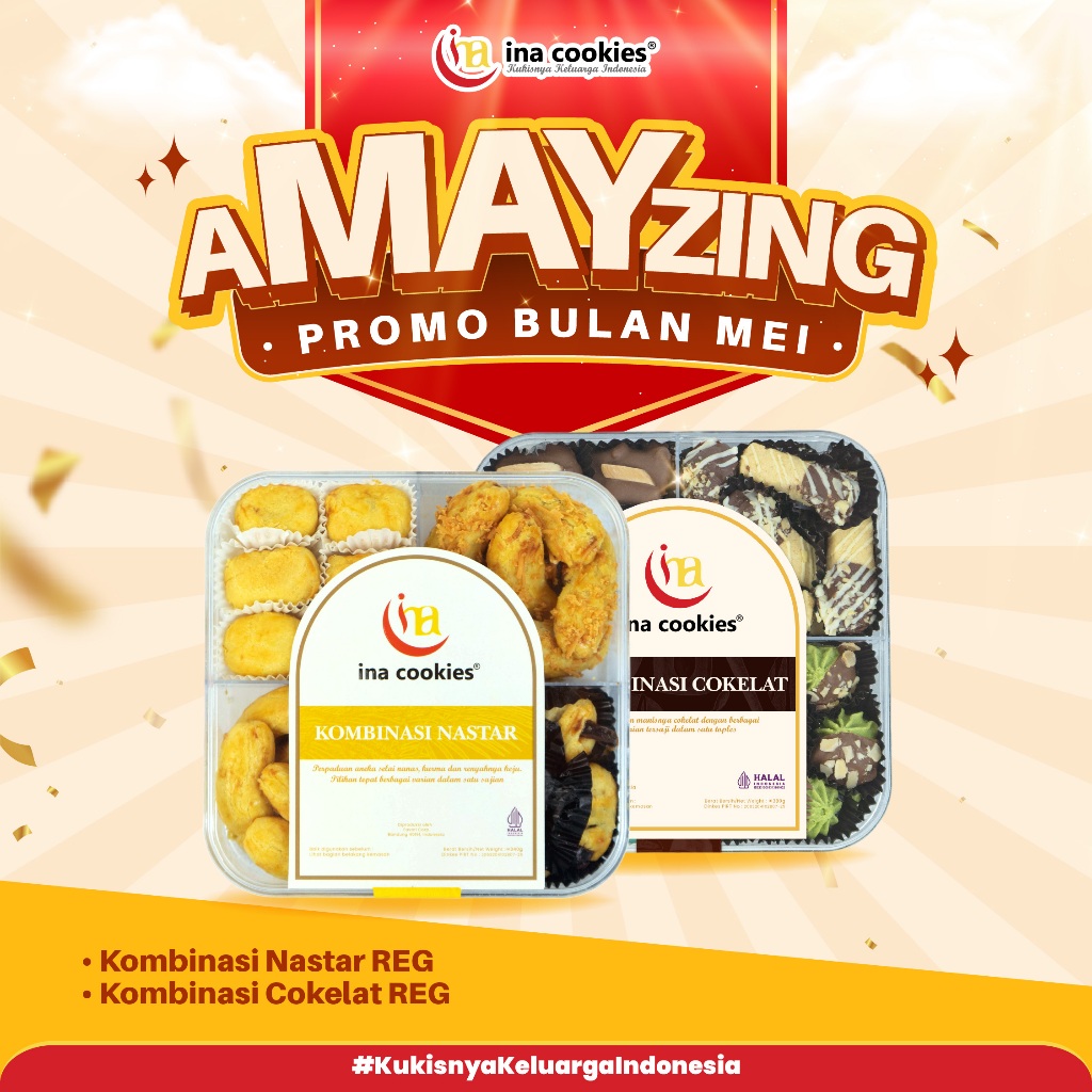 

[PROMO AMAYZING] PAKET BUNDLING "G" Kombinasi Nastar & Kombinasi Cokelat