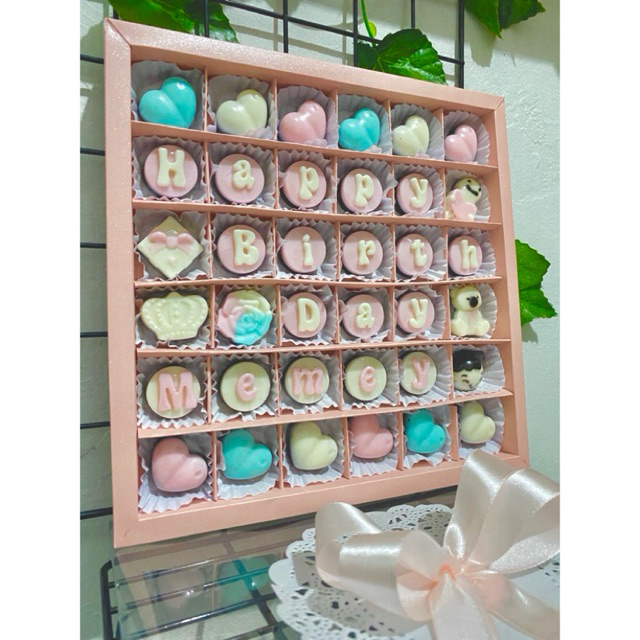 

COKLAT BOX SEKAT ISI 36 PCS REQUEST CUSTOM NAMA HURUF TULISAN KARAKTER - COKLAT KADO ULANG TAHUN NATAL WISUDA SEMPRO VALENTINE LEBARAN GRADUATION ANNIVERSARY