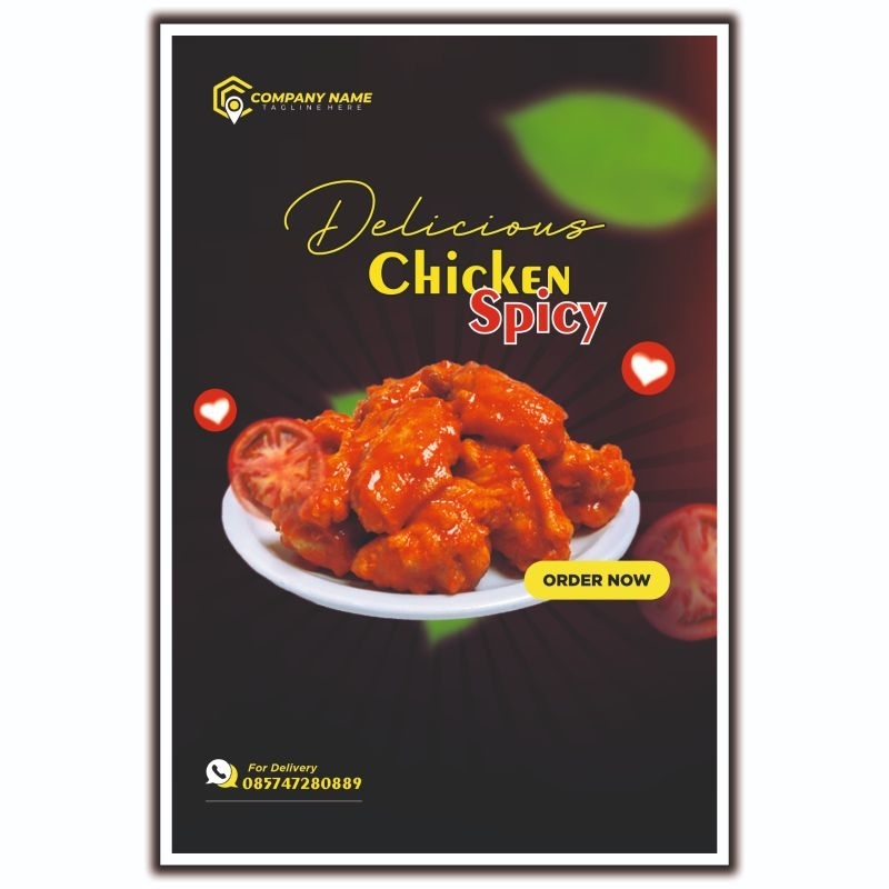 Menu Dinding Restoran