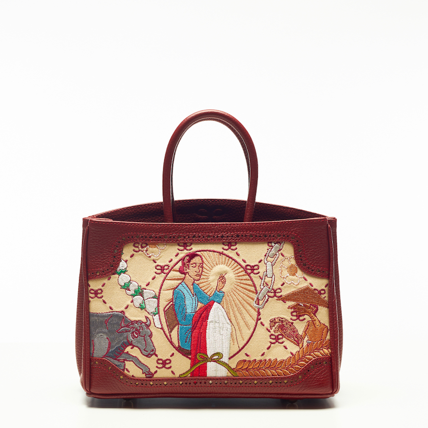 ENDE | Fatmawati Bag  - Tas kulit asli / Tas Wanita / Tas Custom / Canvas / Bordir / Tas Selempang /