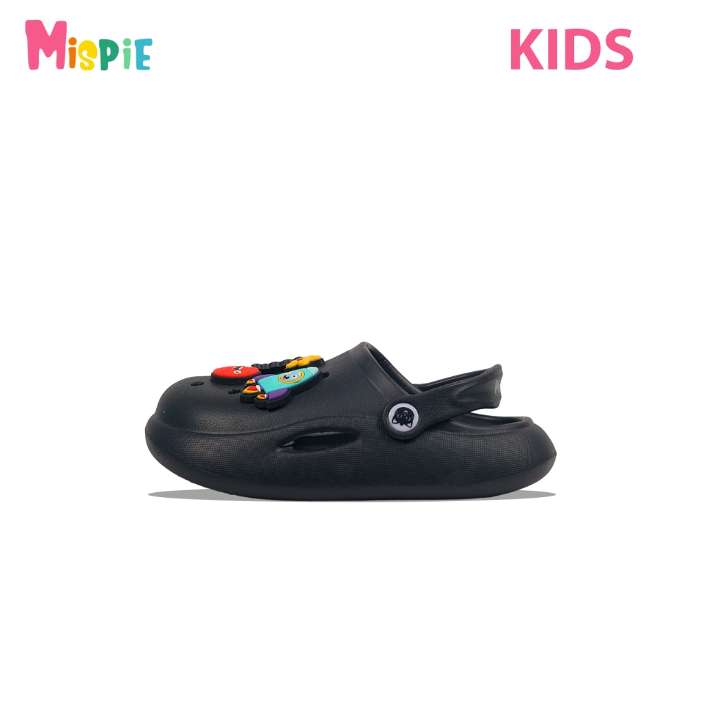 Mispie Sandal Karet Anak Rocket Black