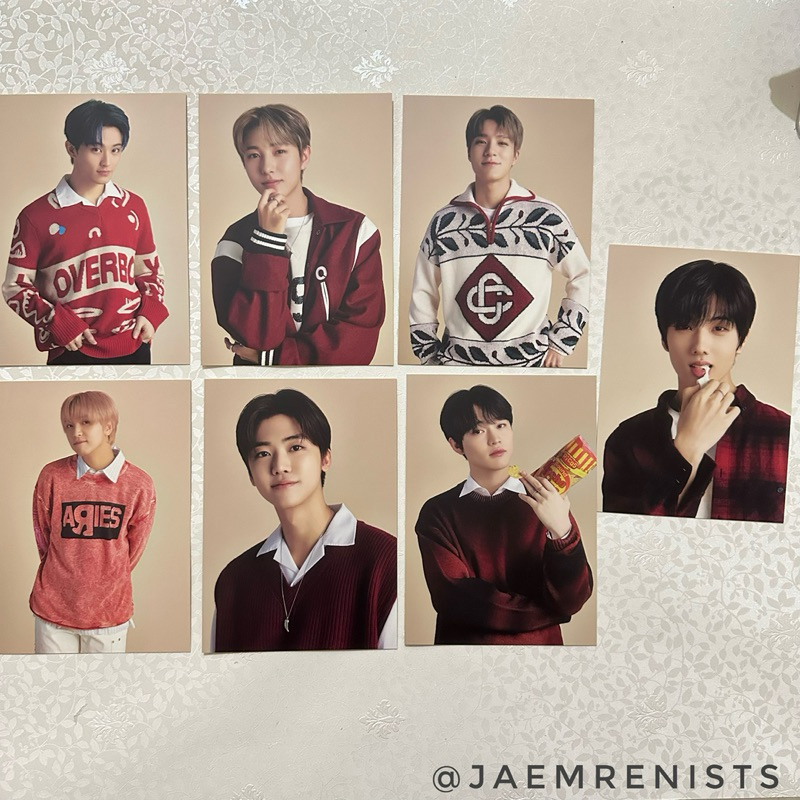 [ready ina] nct dream XR Cinema Postcard - group mark renjun jeno jaemin haechan chenle jisung