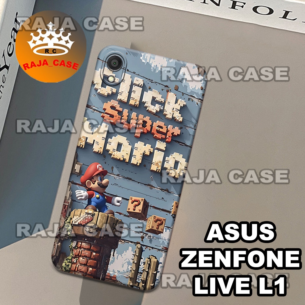 Rc30/Softase karet ASUS ZENFONE LIVE L1 - Motif Mario  - Case Hp ASUS ZENFONE LIVE L1  - Casing ASUS