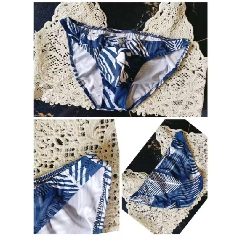 CELANA DALAM PRIA / R 5002 / CELANA DALAM PRIA LYCRA MOTIF ABSTRAK BUNGA DAN DAUN