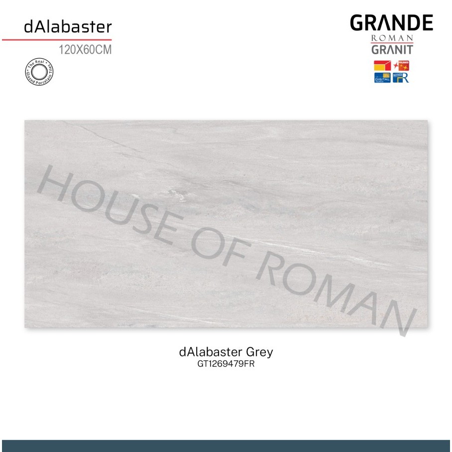 ROMAN GRANIT GRANDE dAlabaster Grey 120x60 GT1269479FR ROMAN GRANIT