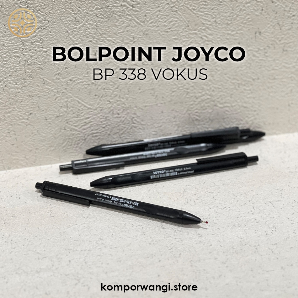 

Joyko Ball Pen Pulpen Pena BP-338 Focus 0.7 mm - Joyko Ball Pen Pulpen Pena Quaco BP-213 0.7 mm 4 Warna