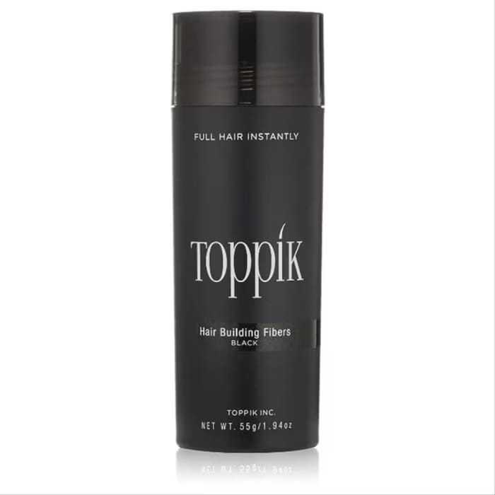 TOPPIK HAIR FIBER 27.5 GRAM ORIGINAL TOPPIK PENEBAL RAMBUT  WARNA HITAM