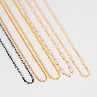 Kalung Emas Rantai Minimalis Berat Ringan & Terlihat Besar - Kalung Perhiasan Emas Minimalis Polos -