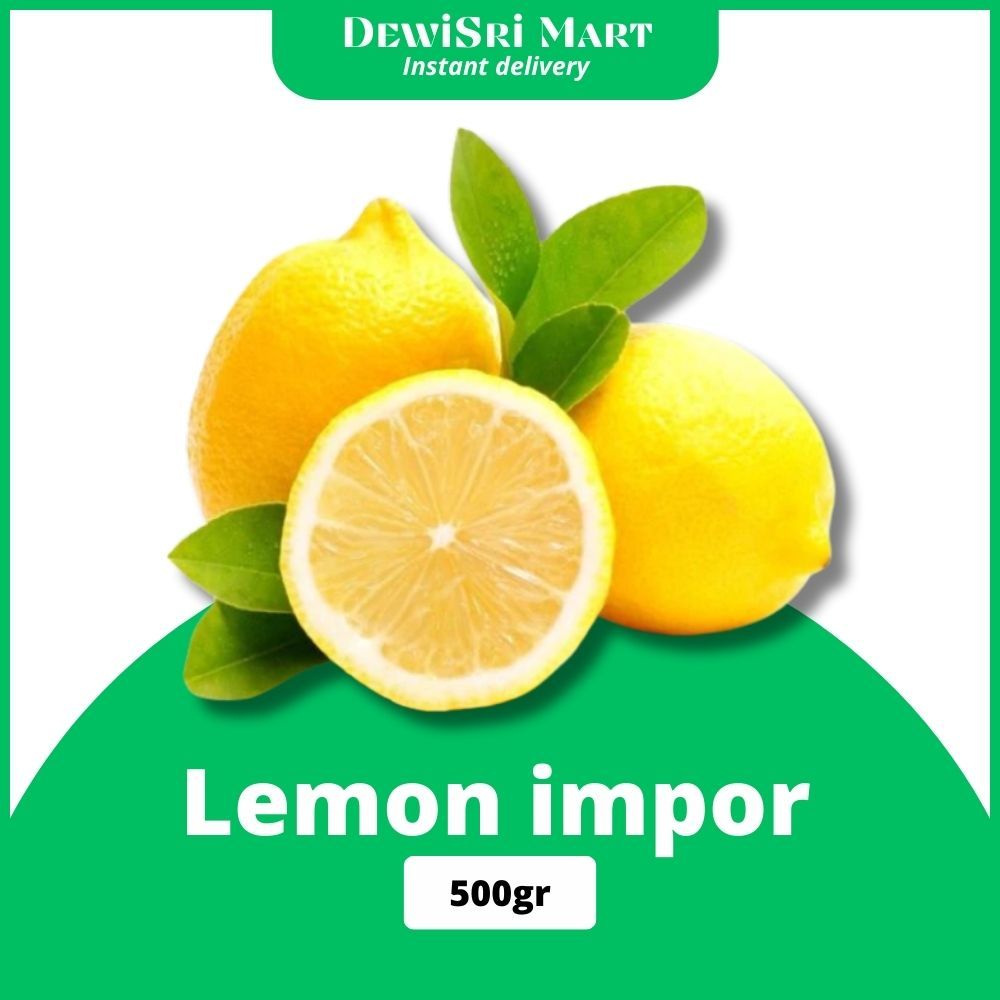 

Lemon Impor Fresh 500gr - Dewi Sri Mart
