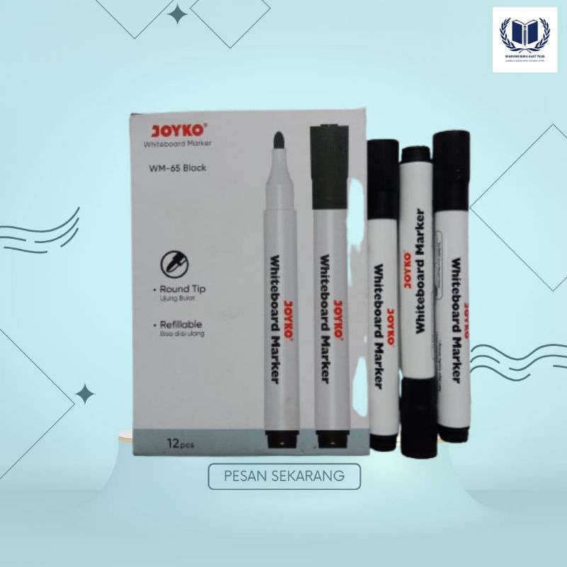 

Spidol Whiteboard Joyko wm-65 Black