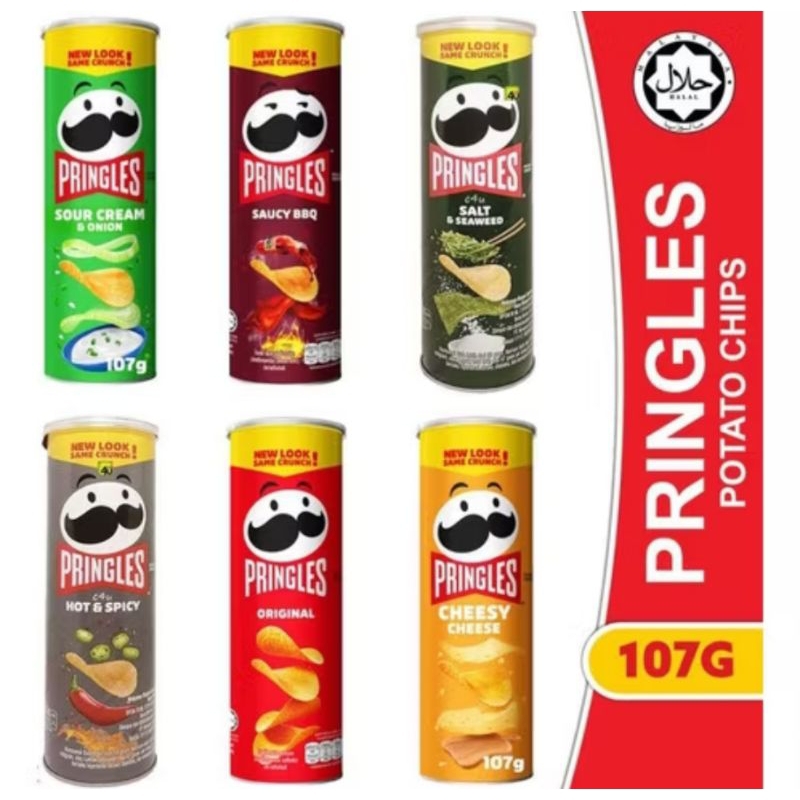 

Makanan Snack Pringles Original 107 gr All Varian