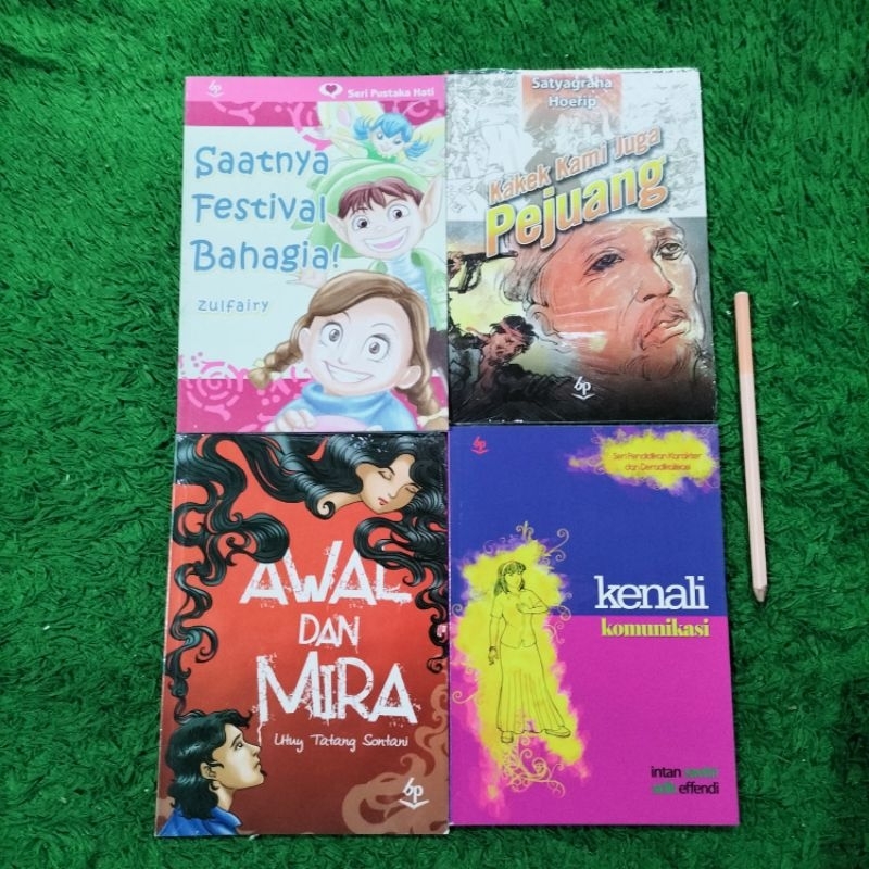 ORIGINAL BUKU CERPEN CERITA DAN SASTRA AWAL DAN MIRA KAKEK KAMI JUGA PEJUANG KENALI KOMUNIKASI SAATN