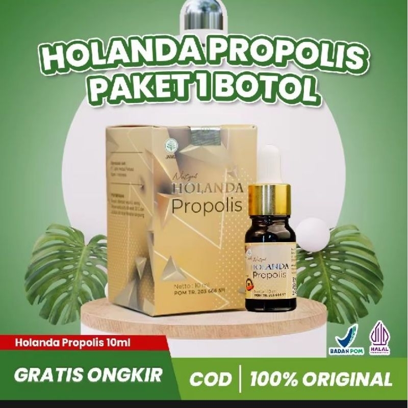 HOLANDA PROPOLIS 10 ml Suplemen untuk Kesehatan