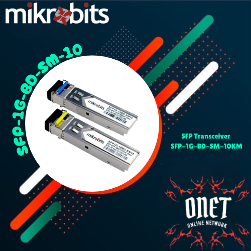 Mikrobits SFP-1G-BD-SM-10 SFP Transceiver SFP-1G-BD-SM-10KM