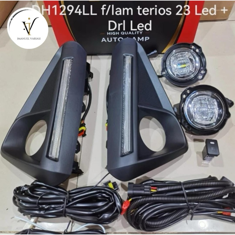 Foglamp Lampu kabut DRL Daihatsu Terios 2023 2024 2025