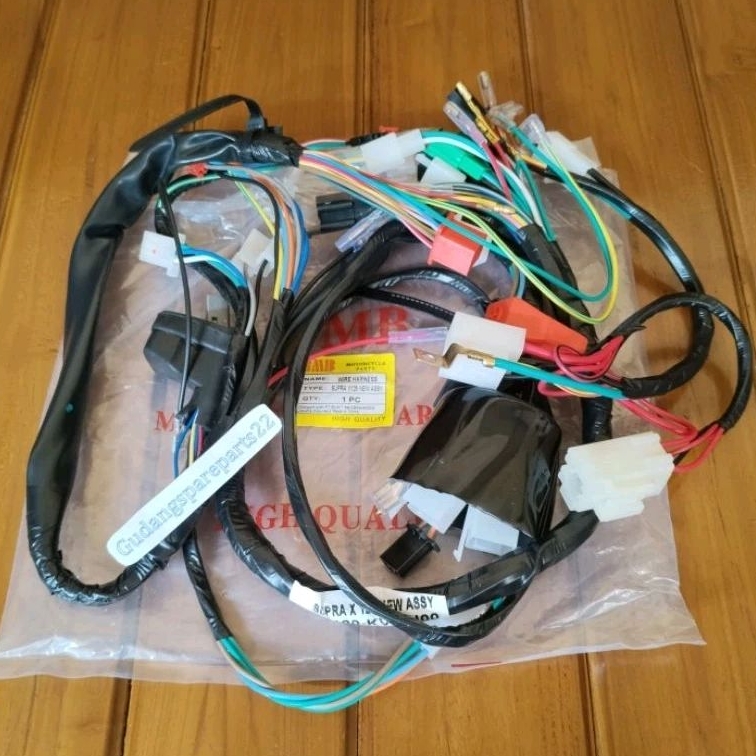 Kabel full body bodi supra x 125 batman 32100-KVL-N00 komplit bmb