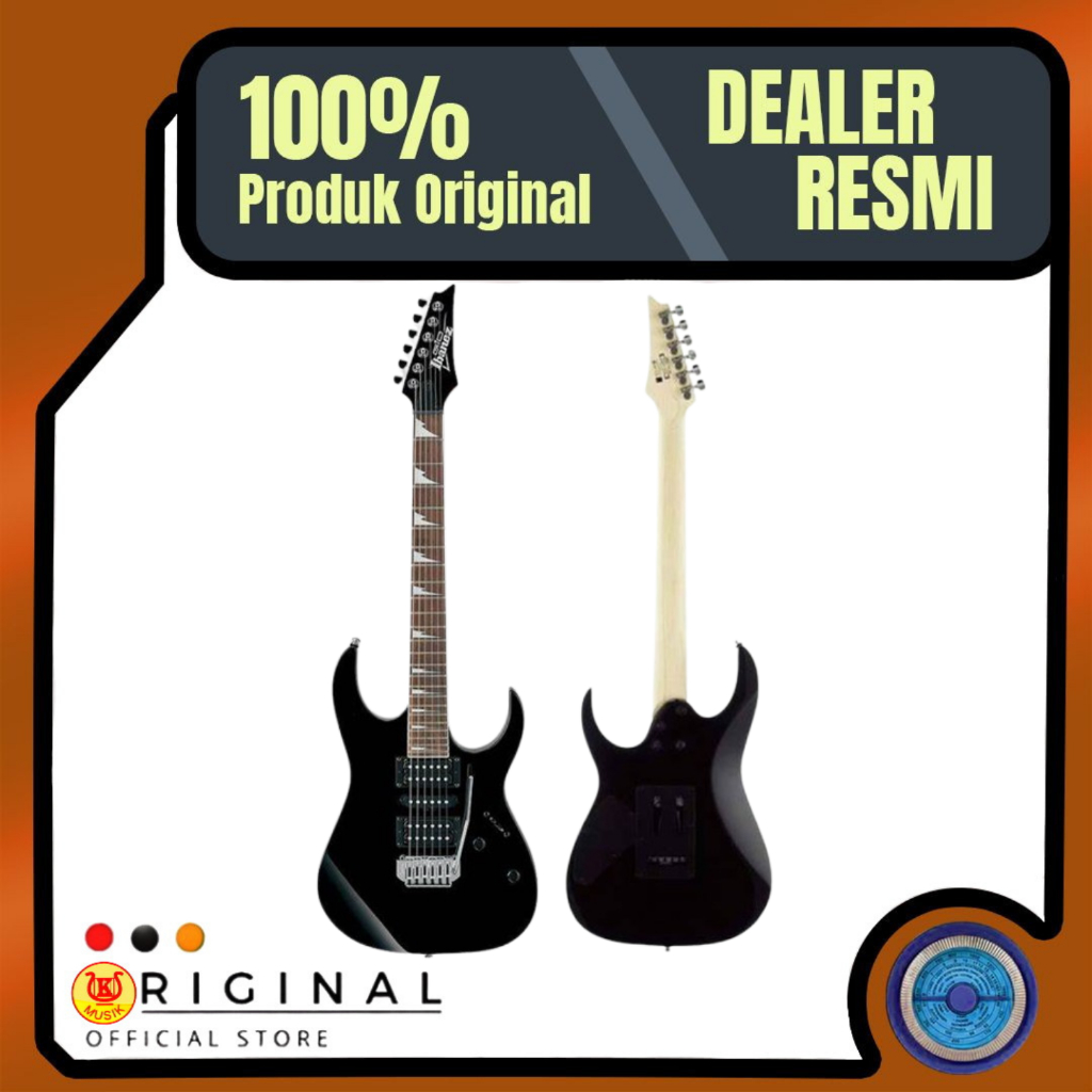 IBANEZ GRG170 DX BKN - GRG170DX BKN GIO GITAR ELEKTRIK Original