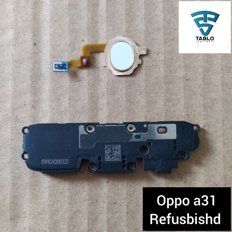 speaker fingerprint Oppo a31 refurbishd ori copotan HP