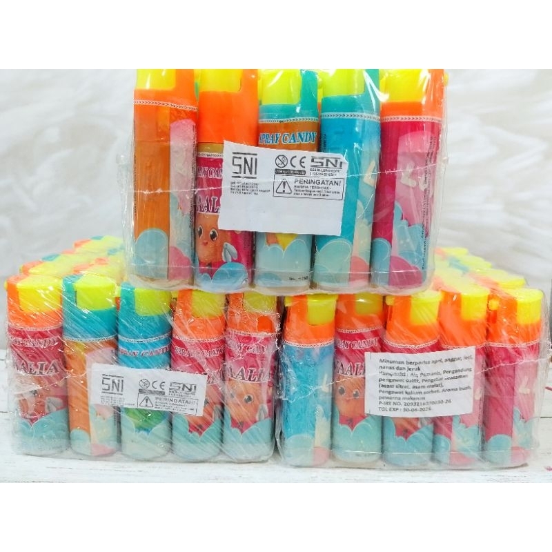 

Spray Candy Semprot Anak isi 30 pcs All varian rasa buahan