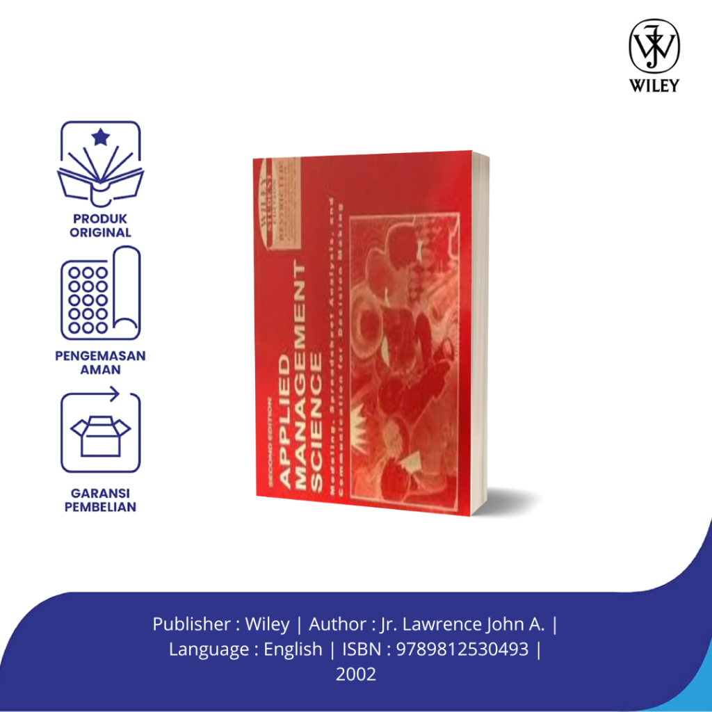 " Wiley " Applied Management Science with Cd  -  Jr. Lawrence John A