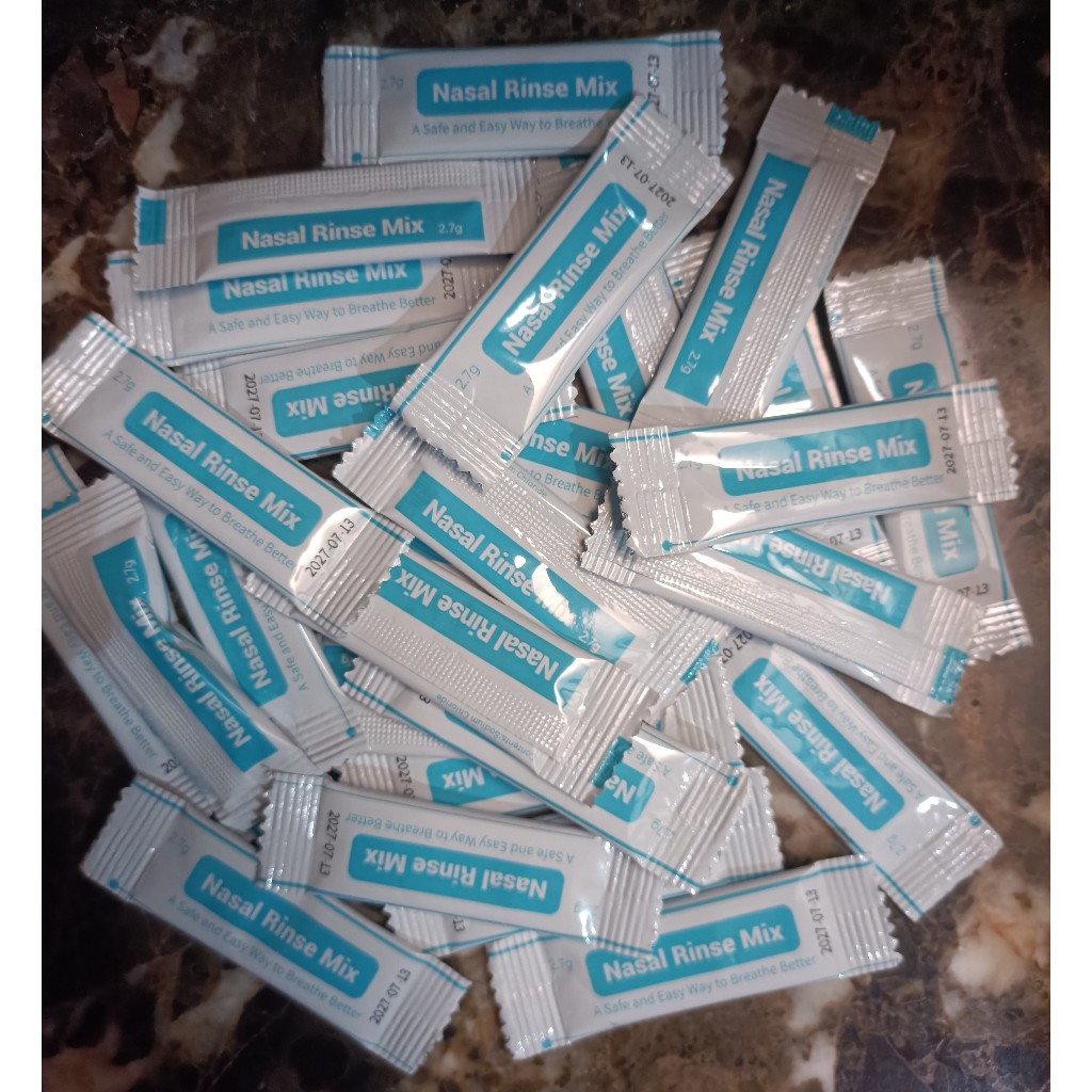 Nasal Rinse Mix Salt GARAM Pembersih Hidung