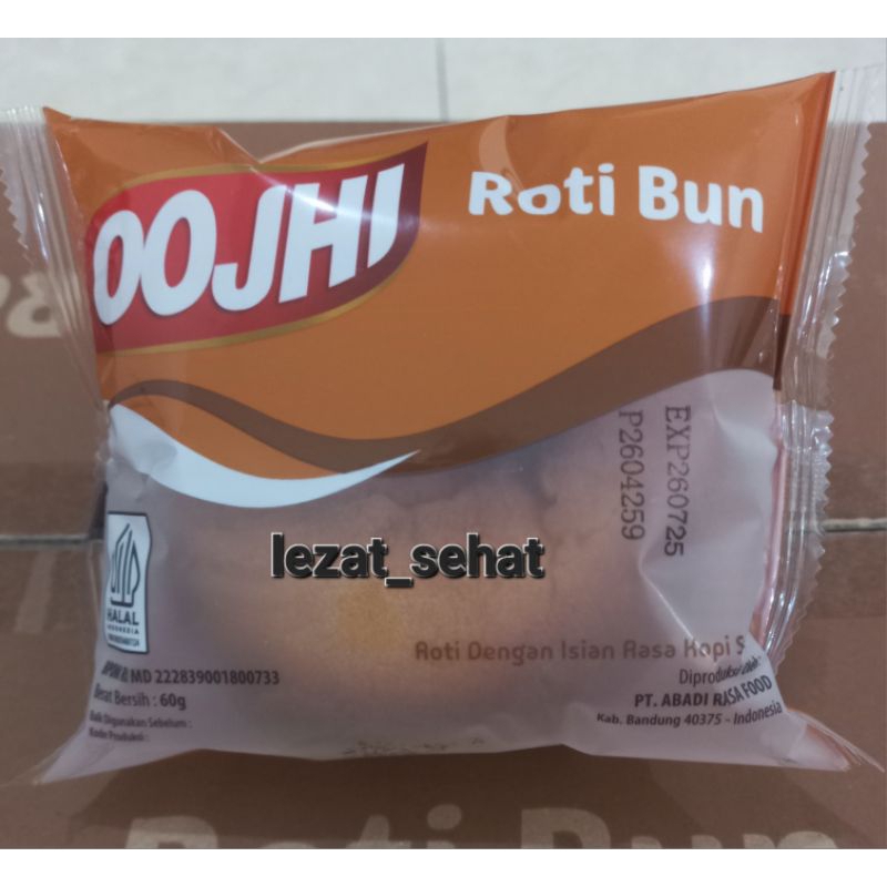 

Roti OOJHI Roti dengan isian Rasa KOPI SUSU 60 gram