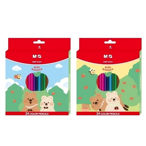 

M&G KIKI-QUOKKA COLOUR PENCIL 24C - 10032443/AWP343E1