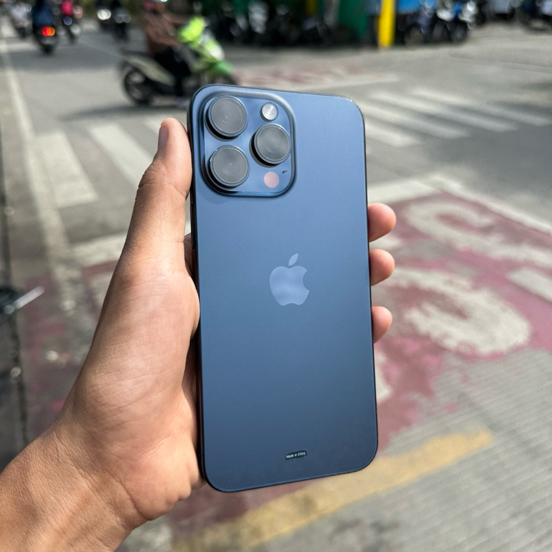 iPhone 15 Pro Max 256gb Blue Titanium Second iBox