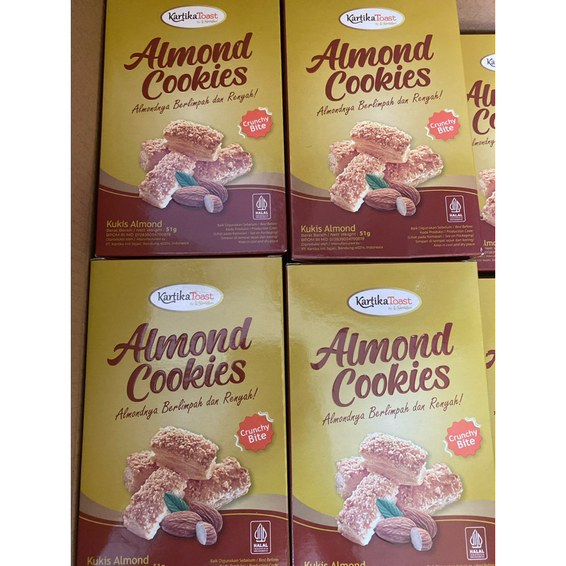 

KARTIKA SARI ALMOND COOKIES 1 PAK 51 GR