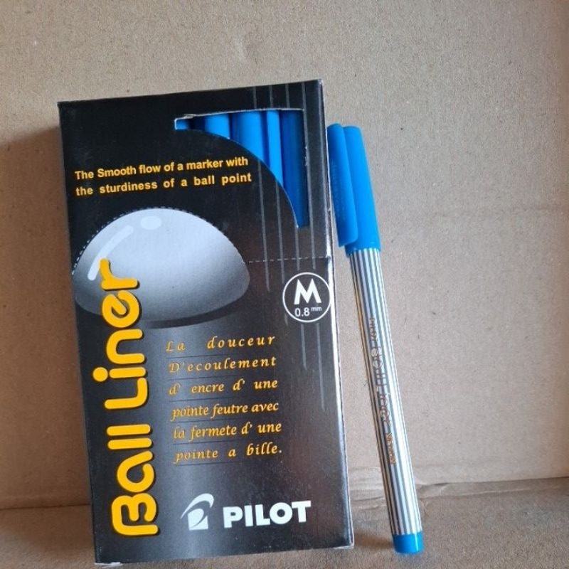 

pen balliner Pilot 0.8mm (BIRU)