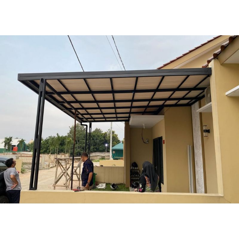pasang kanopi atap alderon