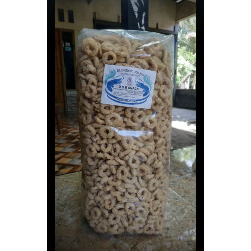 

MURAH [ SLONDOK UDANG cemilan gurih,renyah ,dan enak 1kg ]