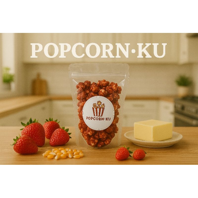 

PopcornKu varian strawberry
