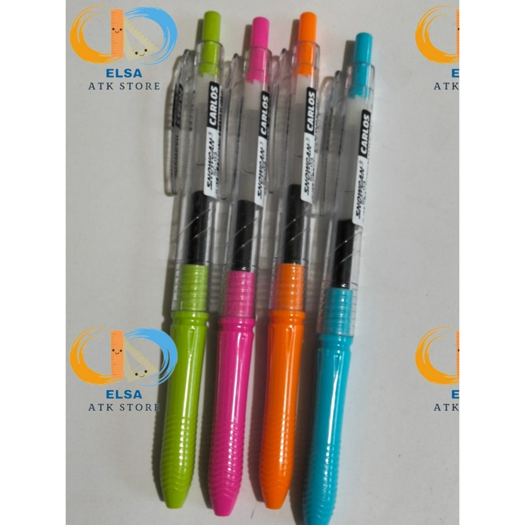 

Pulpen Cair Snowcan SC-113 Gel Pen 0.5mm Carlos
