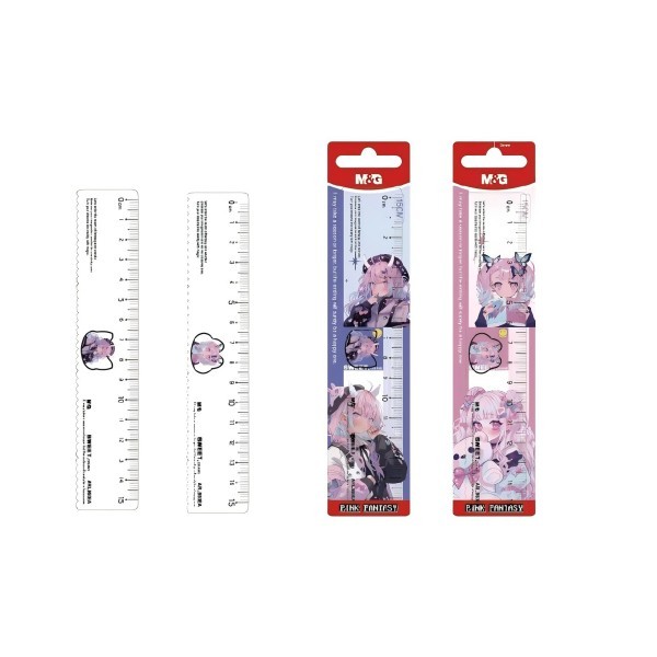 

M&G RULER 15CM PINK FANTASY SERIES 960EA - 10037417/ARL960EA
