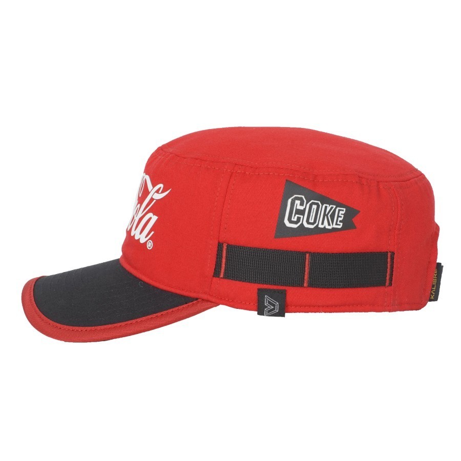 Topi Pria Kalibre Coca-Cola Baseball Caps 940109611 Red Black Original