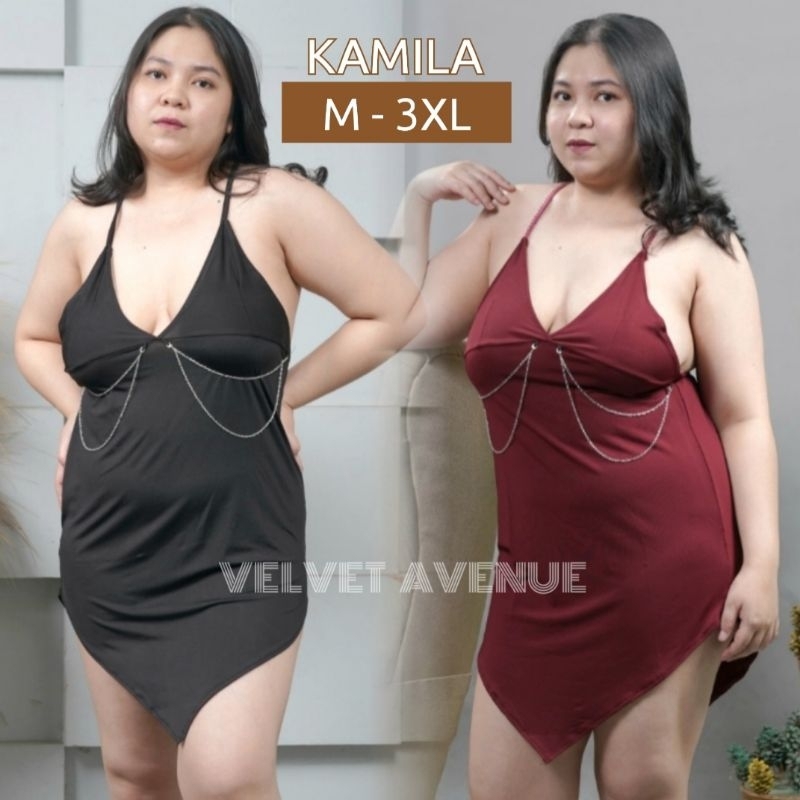 Velvet Avenue - Wanita KAMILA Lingeri Seksi Cewek Tidur Bigsize Besar Jumbo Hantaran