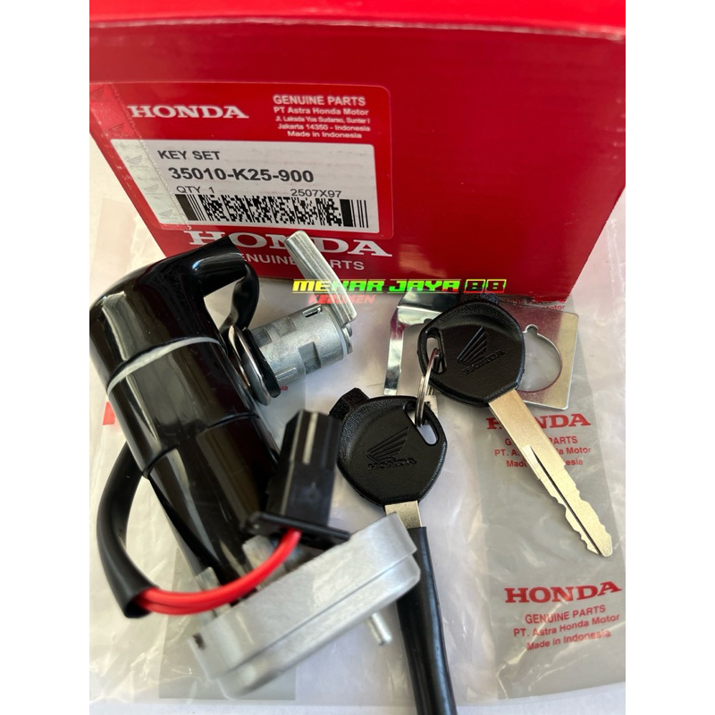 Set kunci kontak + kunci jok BEAT FI,BEAT new K25,BEAT FI stater kasar 2013-2015 kualitas  original